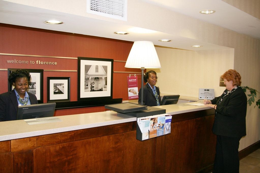 Hampton Inn & Suites Florence Center Interior foto